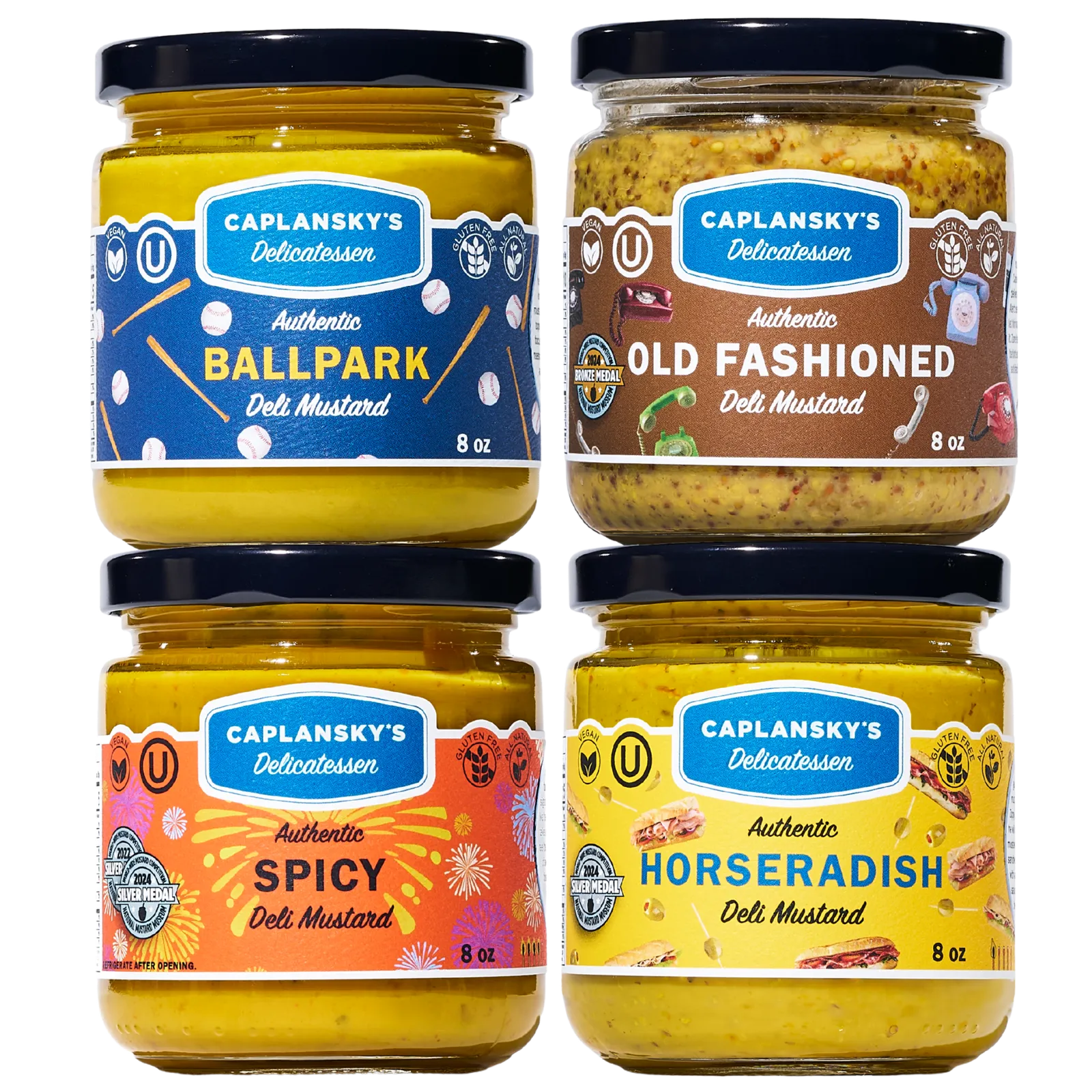 People kept asking about the mustard.