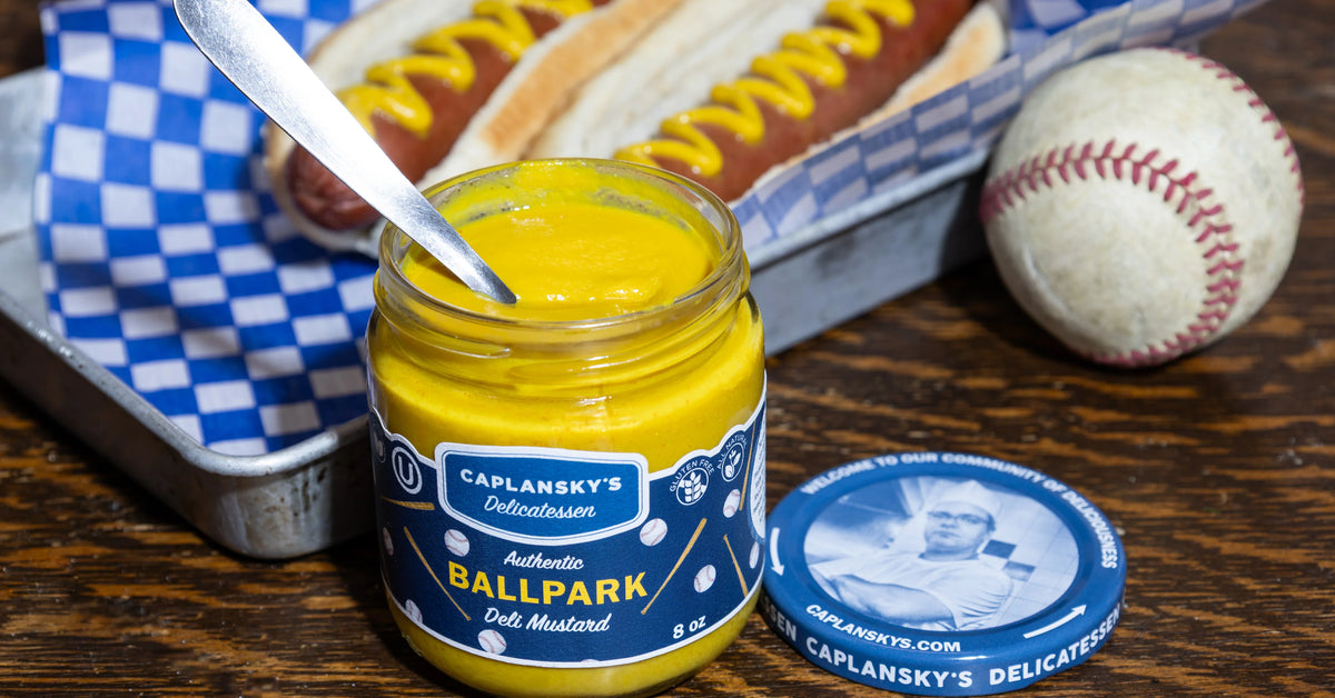 Caplansky's Deli Ballpark Mustard - The Ultimate Ballpark Deli Mustard