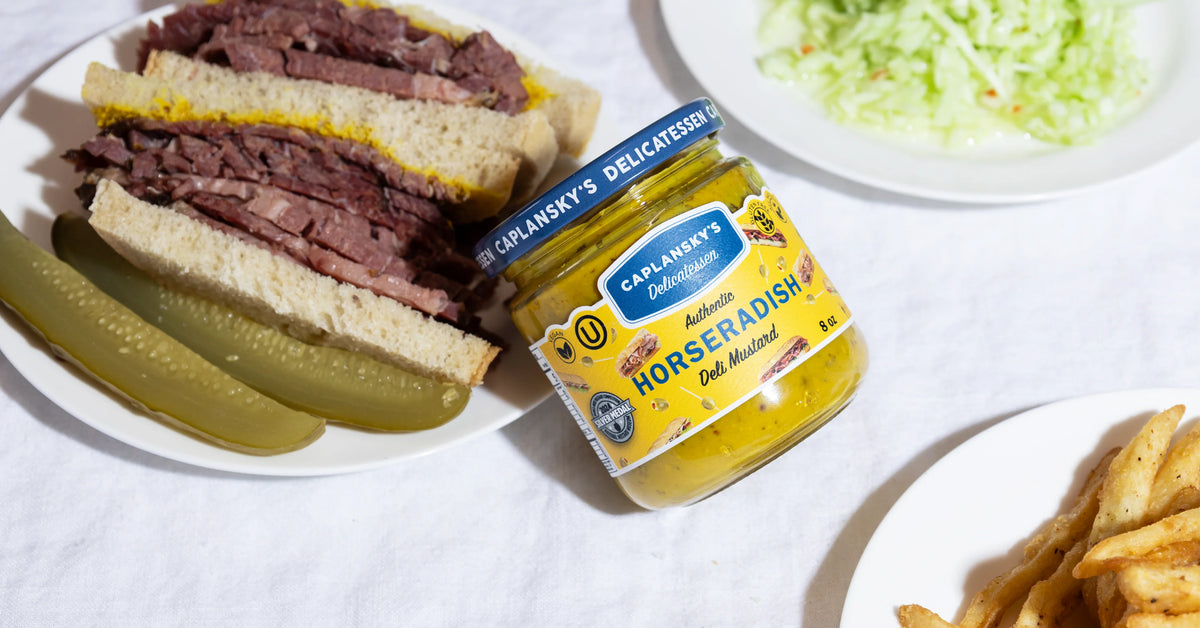 Caplansky's Deli Horseradish Mustard - The Ultimate Burger Lover's Choice
