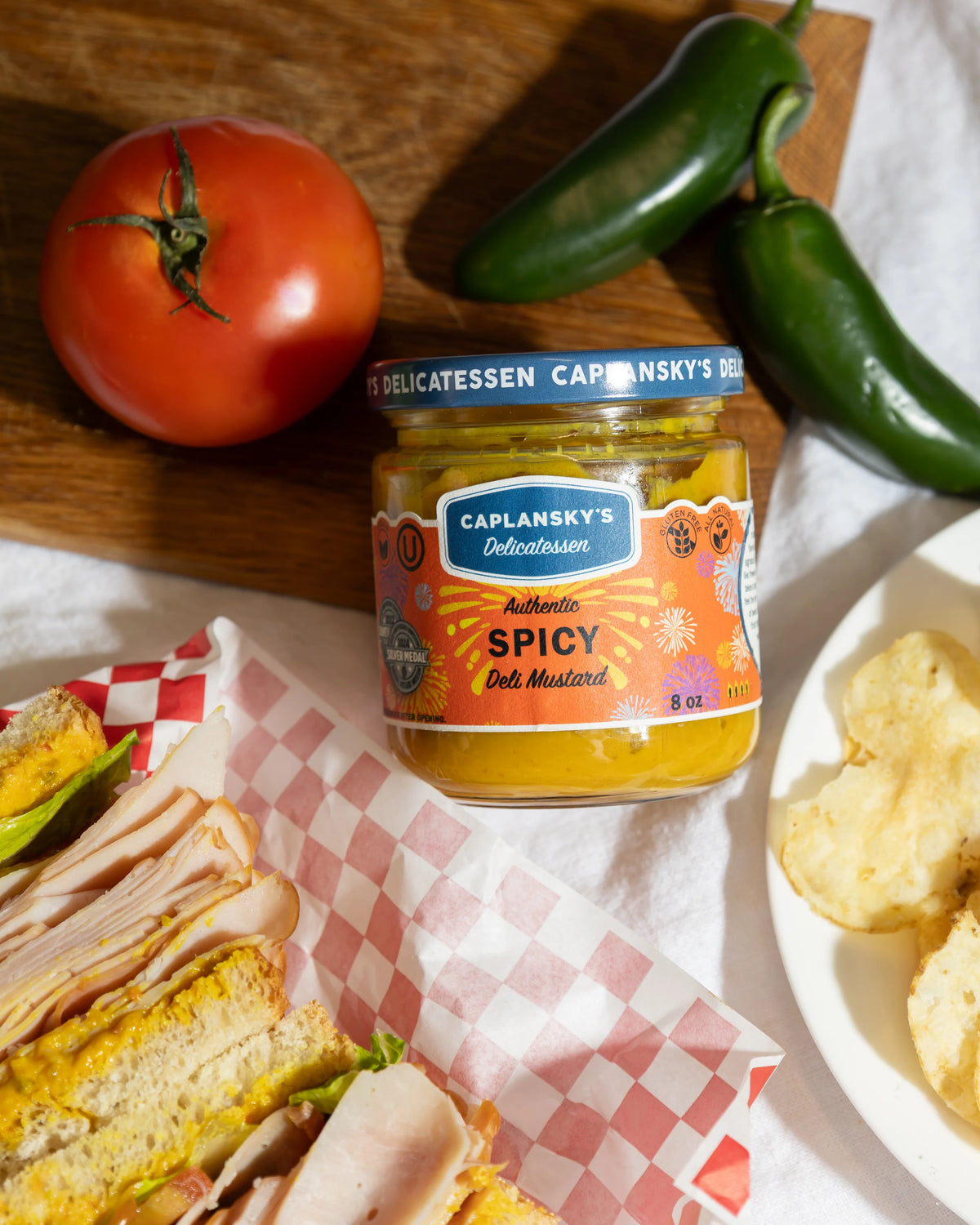 Caplansky's Deli Spicy Mustard - Delicious Heat and Intense Flavour
