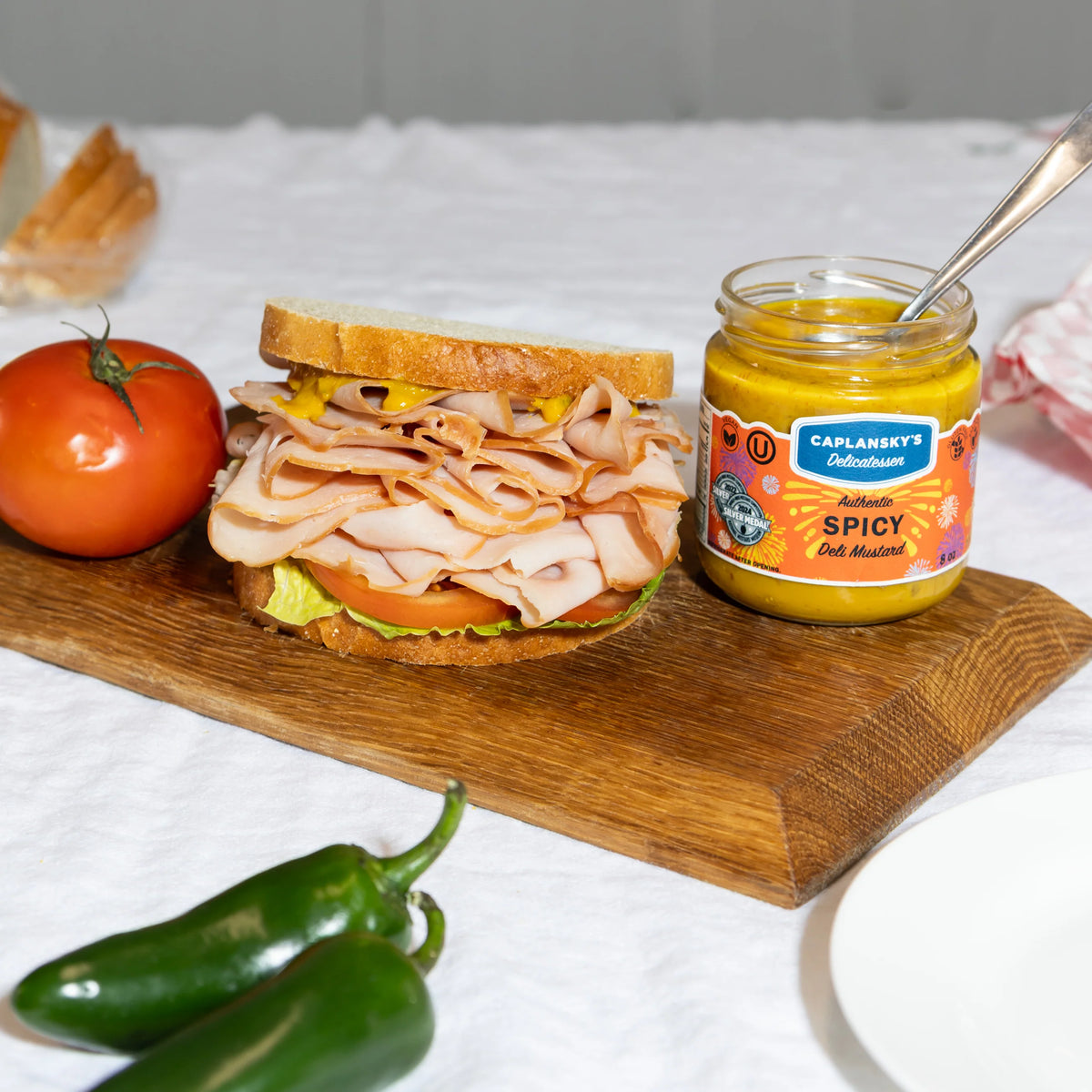 Caplansky's Deli Spicy Mustard - Delicious Heat and Intense Flavour