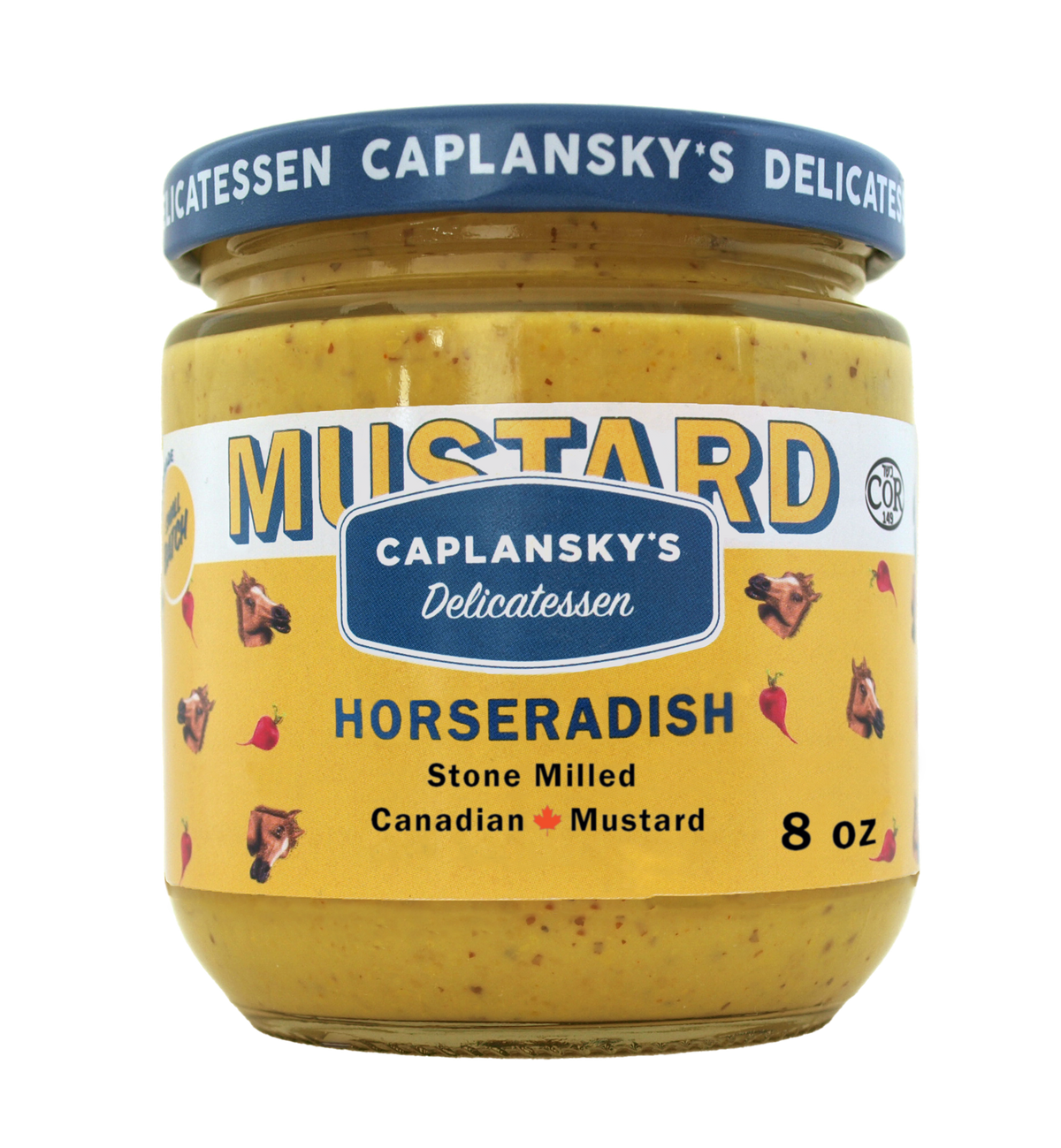 Caplansky's Deli Horseradish Mustard - The Ultimate Burger Lover's Choice